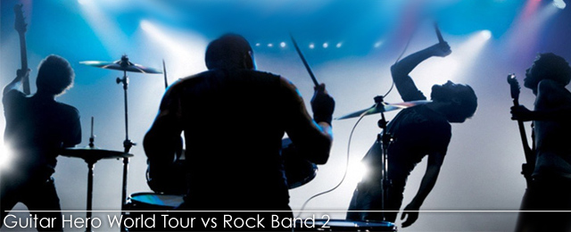 Banniere GH World Tour vs Rock Band 2